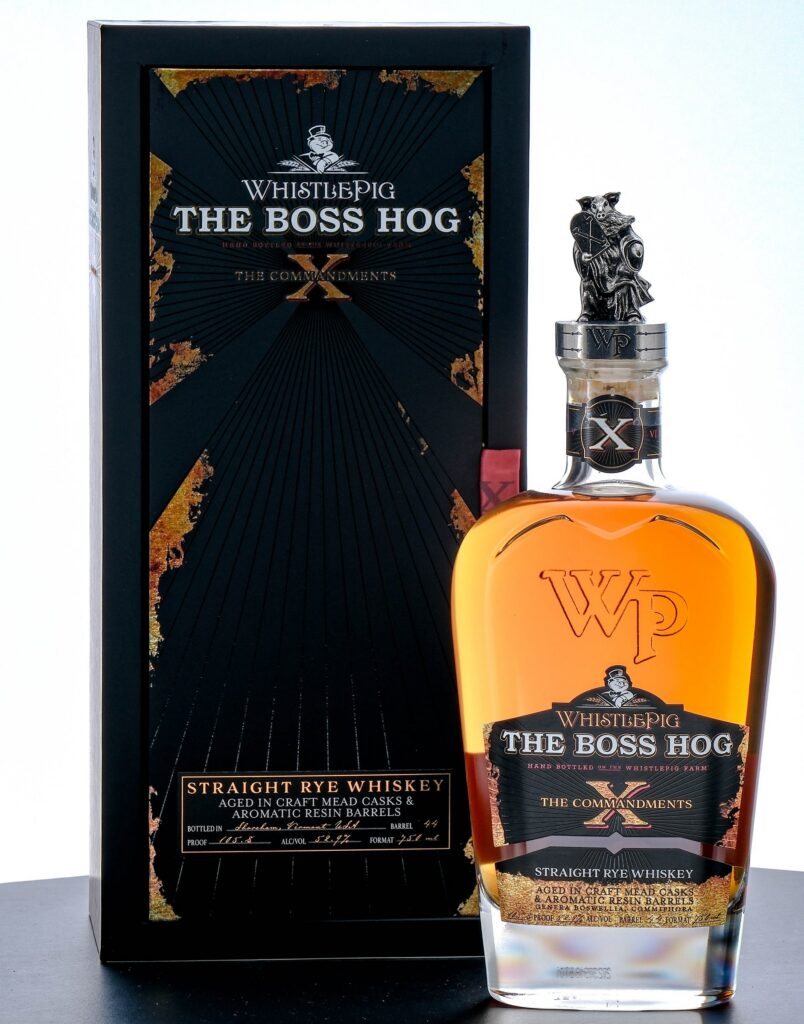 WhistlePig The Boss Hog X "The Commandments" Straight Rye (2023)