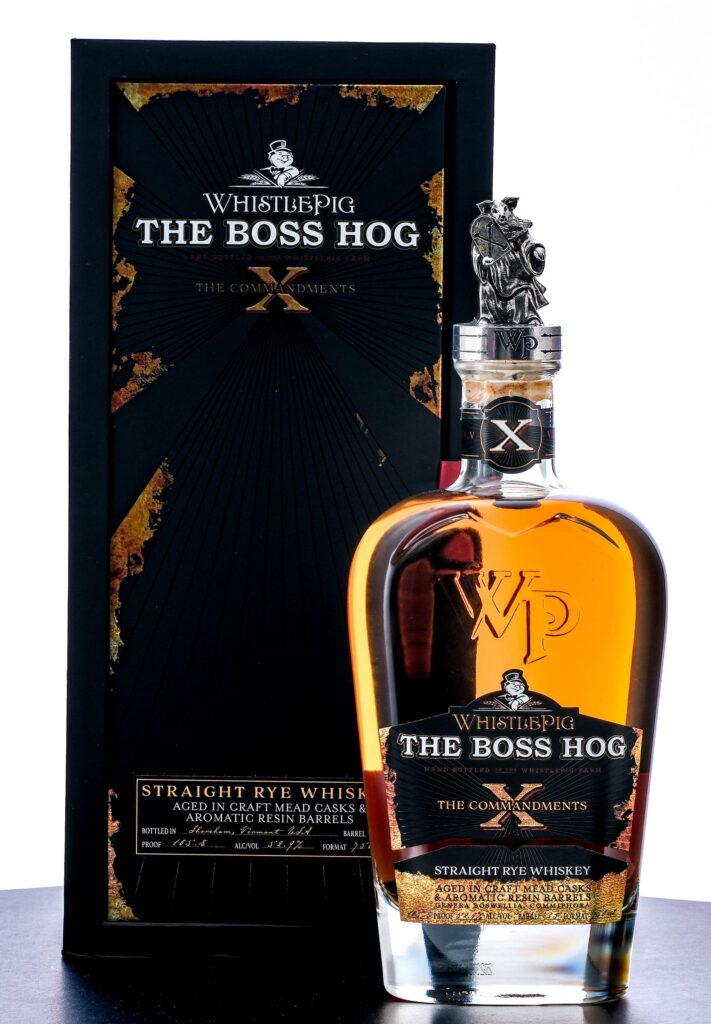 WhistlePig The Boss Hog X: The Commandments Straight Rye Whiskey (2023)