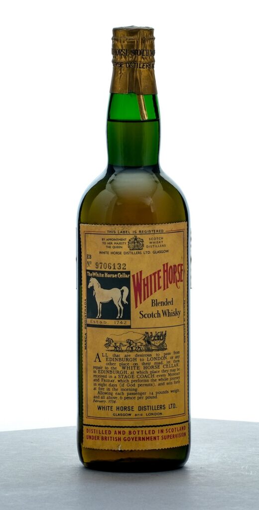 White Horse Blended Scotch Vintage Bottle