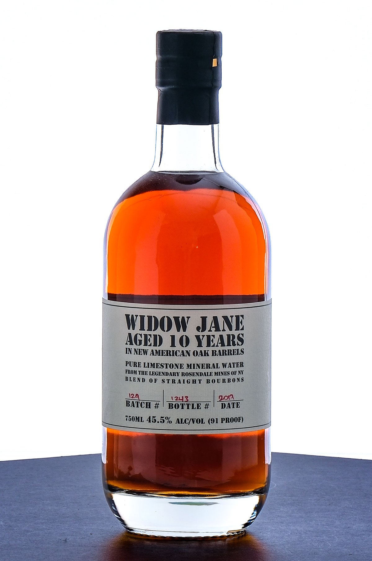 Widow Jane 10 Year Blend Straight Bourbon 2019