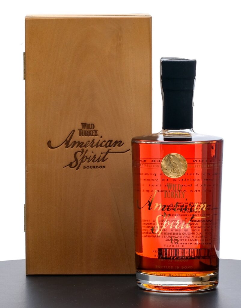 Wild Turkey American Spirit 15 Year Master Distiller Selection Straight Bourbon 2007