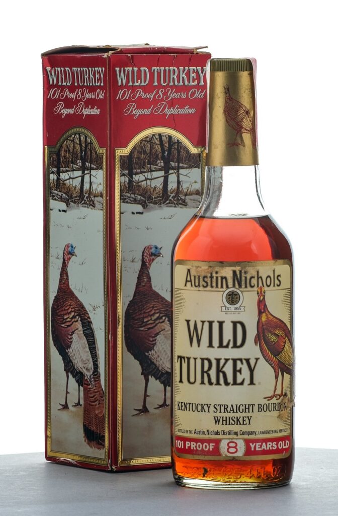 Wild Turkey Austin Nichols 8 Year 101 Proof Straight Bourbon with Box