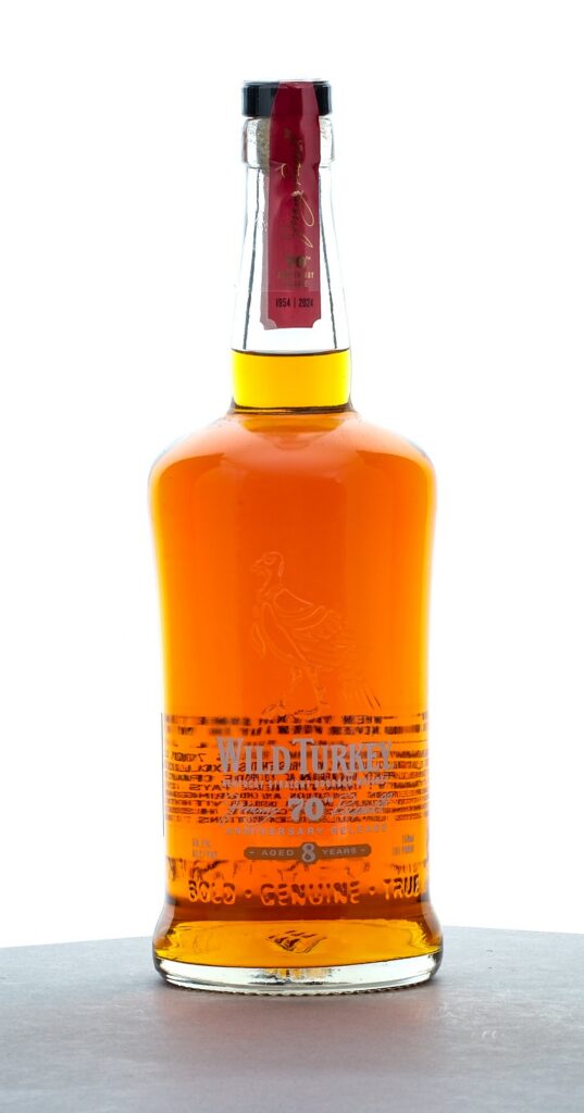 Wild Turkey Jimmy Russell 70th Anniversary 8 Year Straight Bourbon 2024