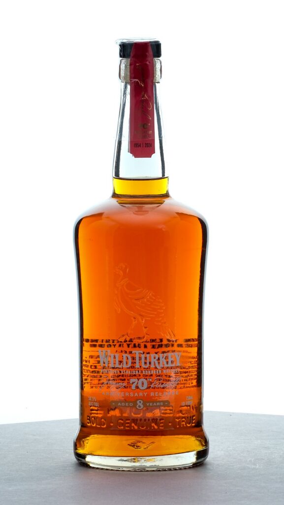 Wild Turkey Jimmy Russell 70th Anniversary 8 Year Straight Bourbon 2024