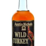 Wild Turkey Straight Bourbon Vintage Bottle