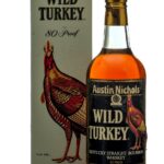 Wild Turkey Straight Bourbon Vintage Bottle With Box