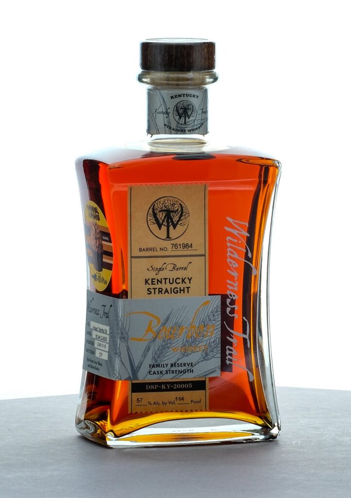 Wilderness Trail 4 Year, 7 Month Single Barrel "Caramel Cupcake" Family Reserve Cask Strength Straight Bourbon