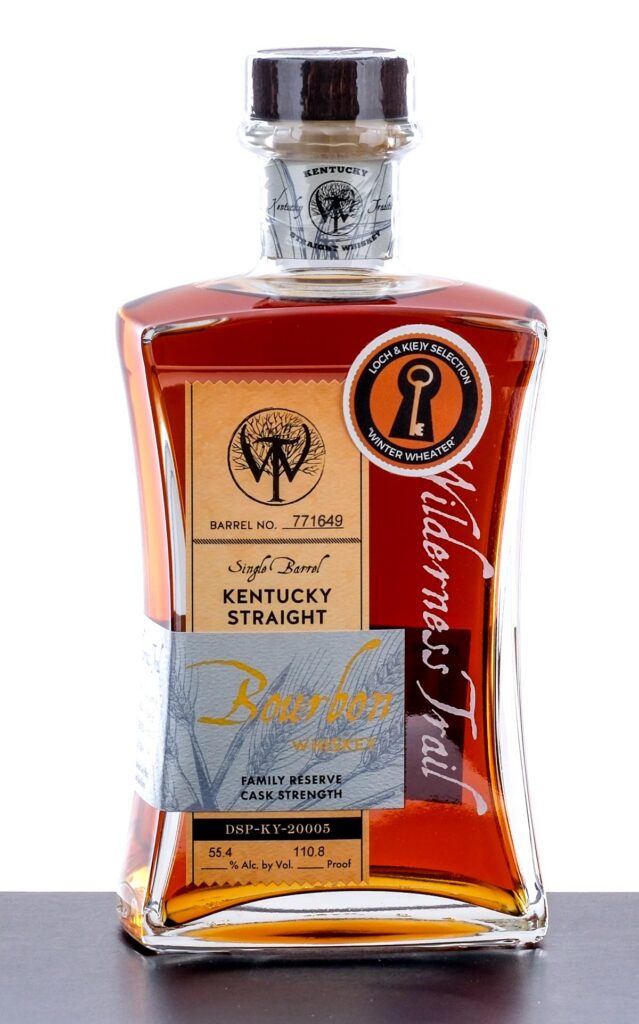 Wilderness Trail Single Barrel Kentucky Straight Bourbon Whiskey Family Reserve Cask Strength