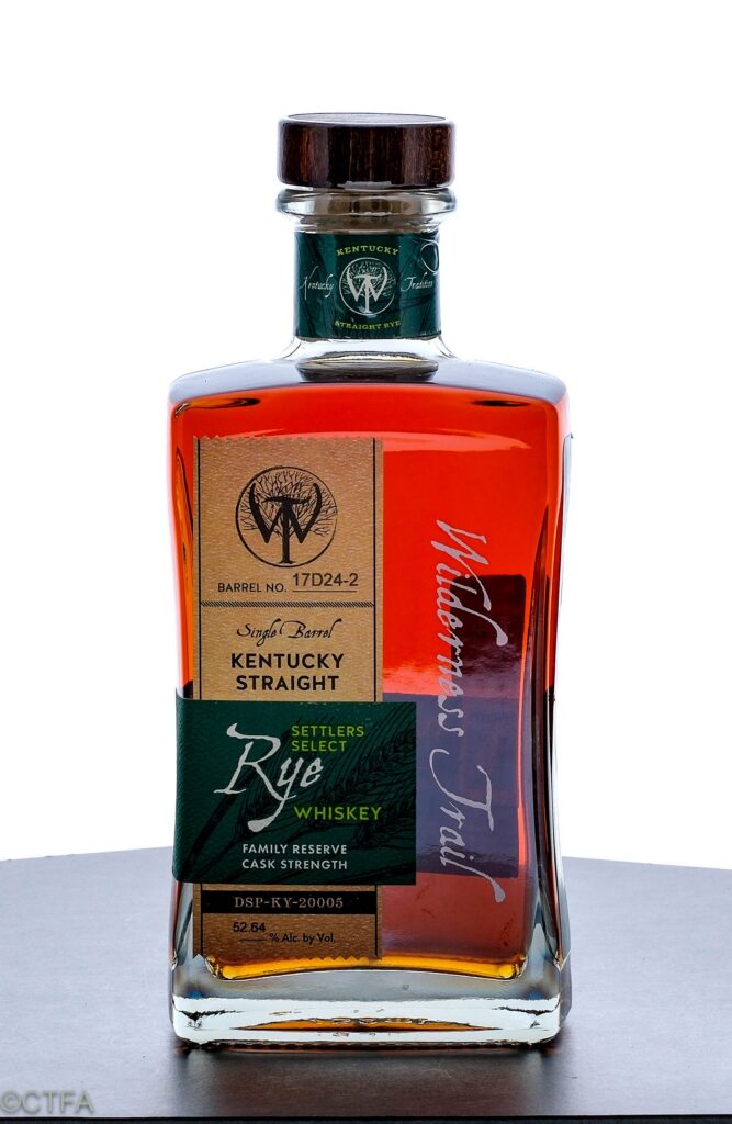 Wilderness Trail Single Barrel Settlers Select Kentucky Straight Rye (2022)