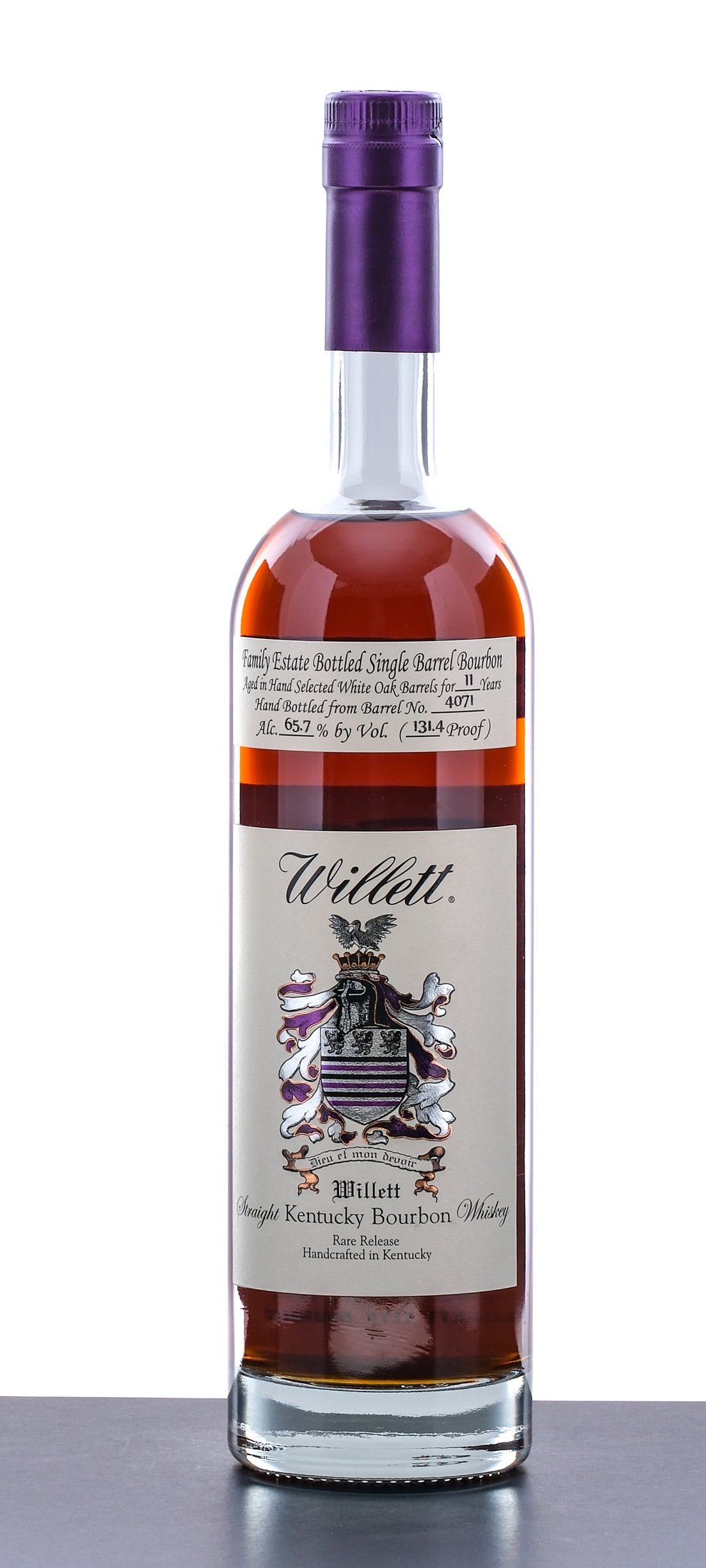 Willett 11 Year Old Family Estate Bottled  Single Barrel Straight Bourbon Whiskey