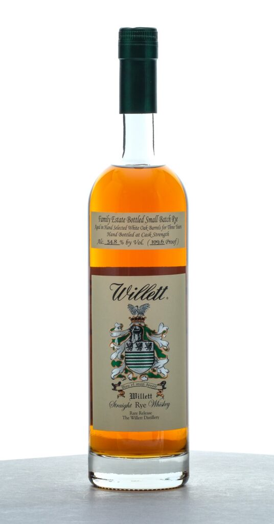 Willett Family Estate 3 Year Small Batch Cask Strength Straight Rye