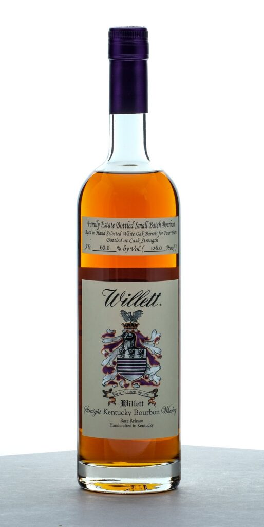 Willett Family Estate 4 Year Small Batch Cask Strength Straight Bourbon