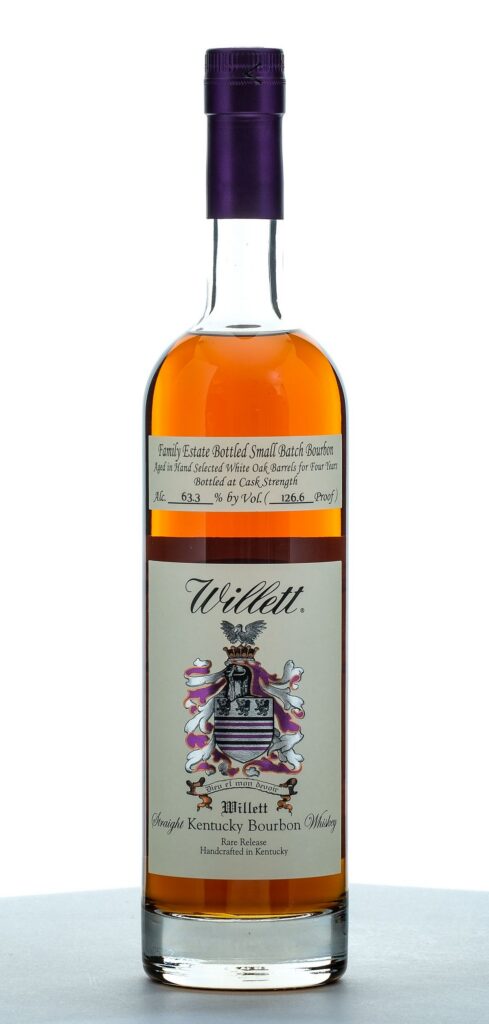 Willett Family Estate 4 Year Small Batch Cask Strength Straight Bourbon