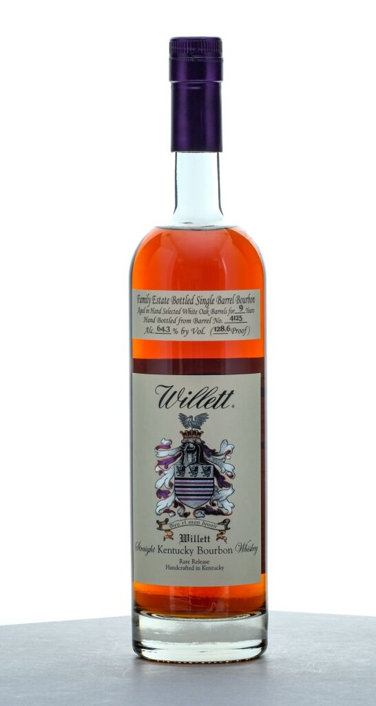 Willett Family Estate 9 Year Rare Release Single Barrel Straight Bourbon