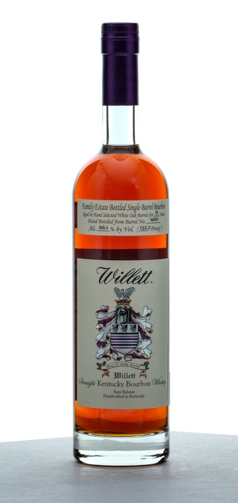 Willett Family Estate 9 Year Rare Release Single Barrel Straight Bourbon