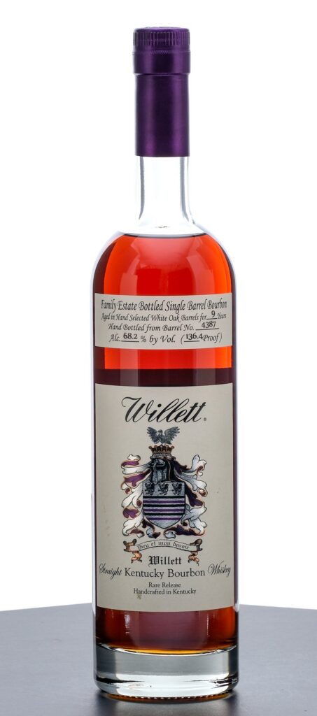 Willett Family Estate Bottled 9 Year Single Barrel Straight Bourbon