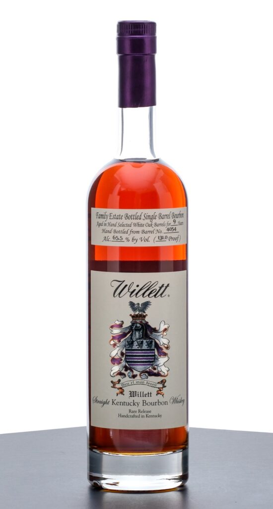 Willett Family Estate Bottled 9 Year Single Barrel Straight Bourbon