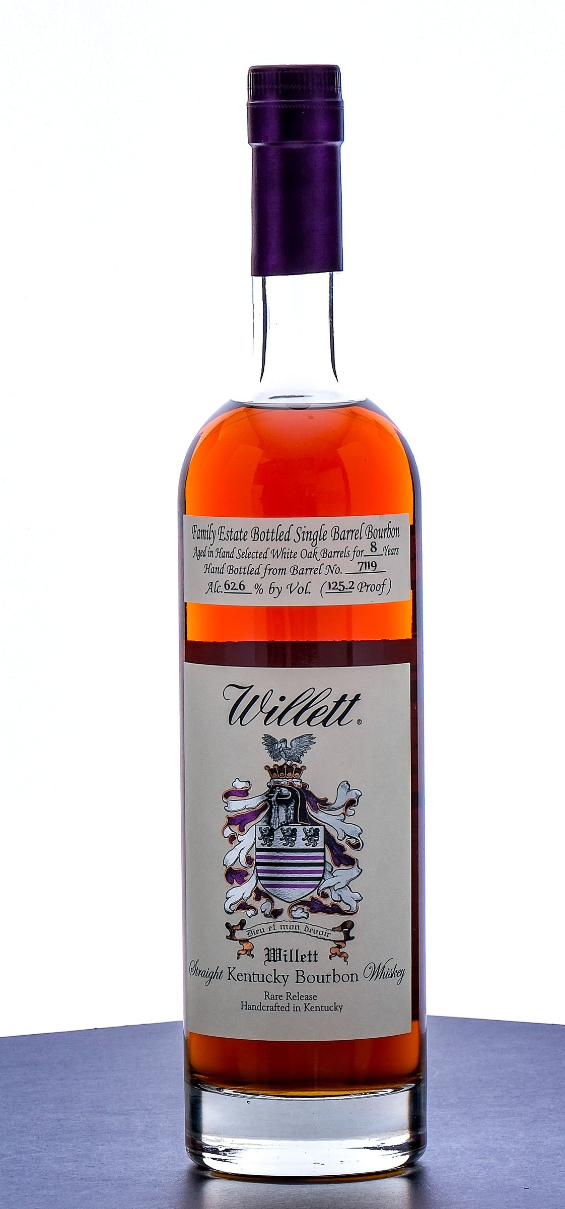 Willett Family Estate Single Barrel 8 Year Bourbon Select