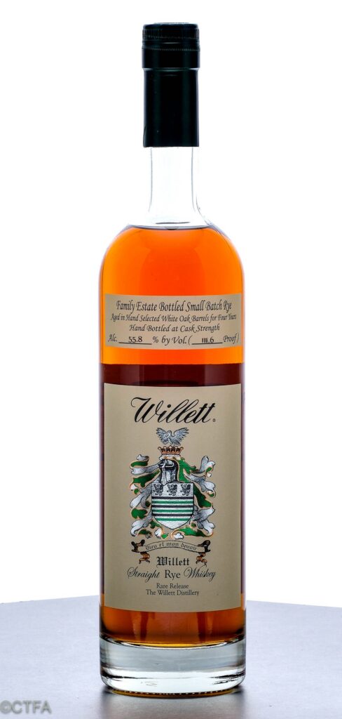 Willett Family Estate Small Batch 4 Year Single Barrel Straight Rye