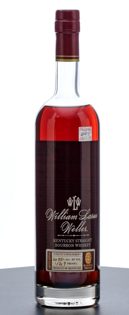 William Larue Weller 12 Year Old Straight Bourbon Whiskey 2005