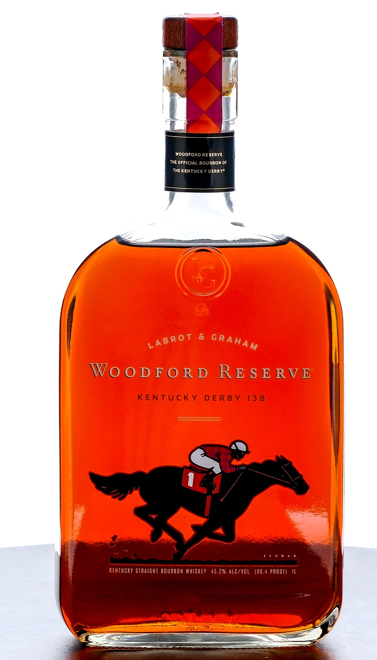 Woodford Reserve Kentucky Derby 138th KY Straight Bourbon 2012
