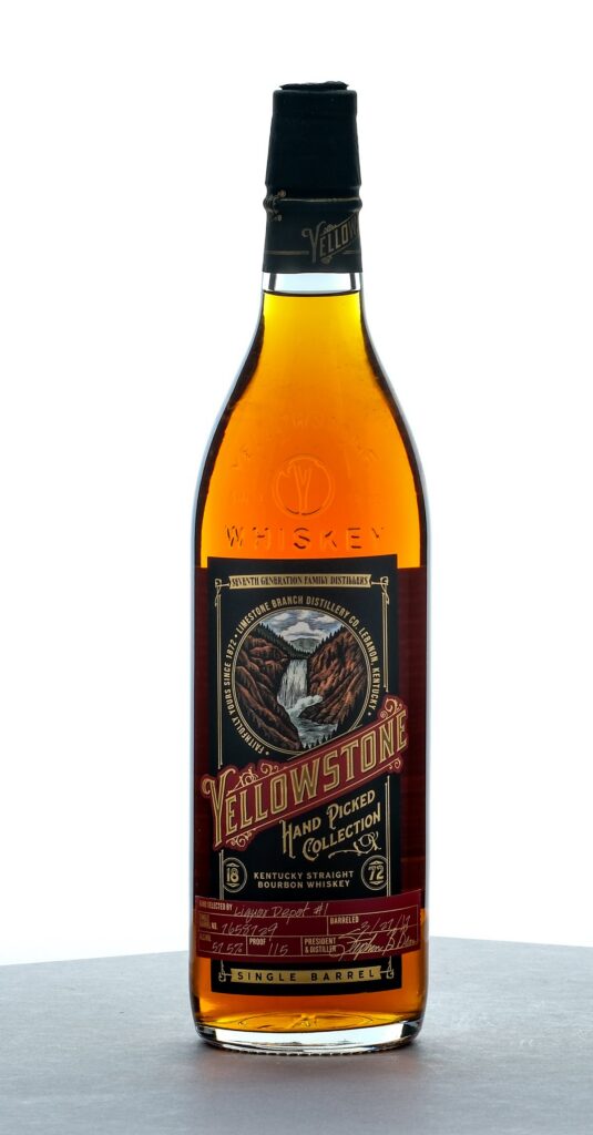 Yellowstone Hand Picked Collection Single Barrel Straight Bourbon