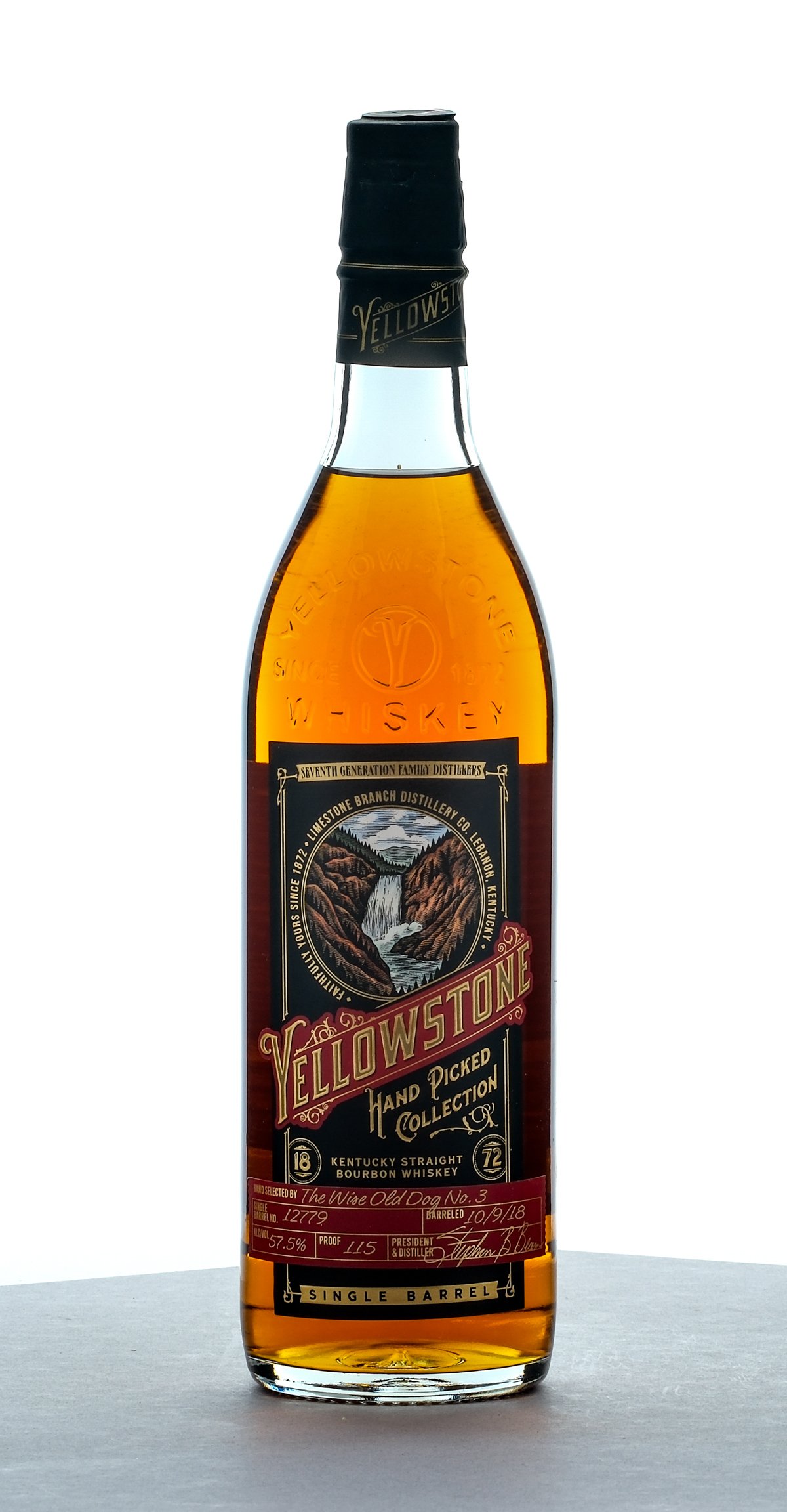 Yellowstone Hand Picked Collection Single Barrel Straight Bourbon