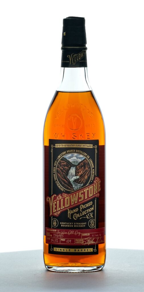 Yellowstone Hand Picked Collection Single Barrel Straight Bourbon