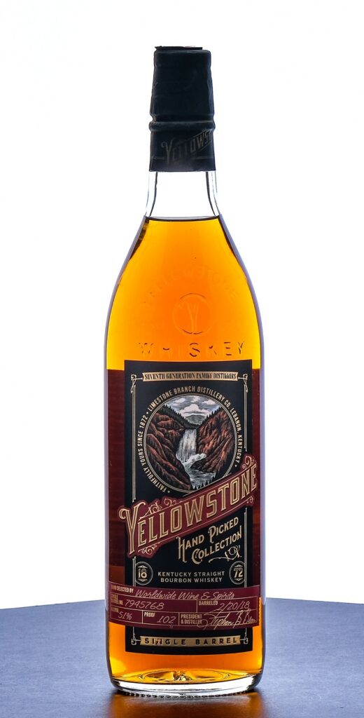 Yellowstone Hand Selected Worldwide Wine & Spirits Single Barrel Whiskey