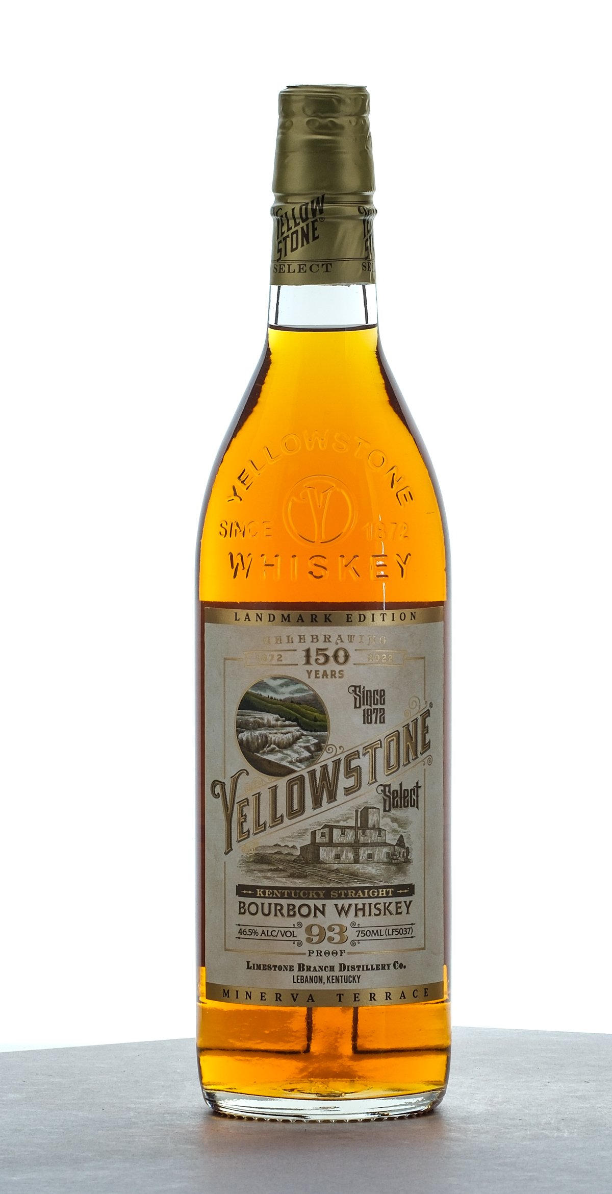 Yellowstone Select Landmark Edition Minerva Terrace Straight Bourbon 2022