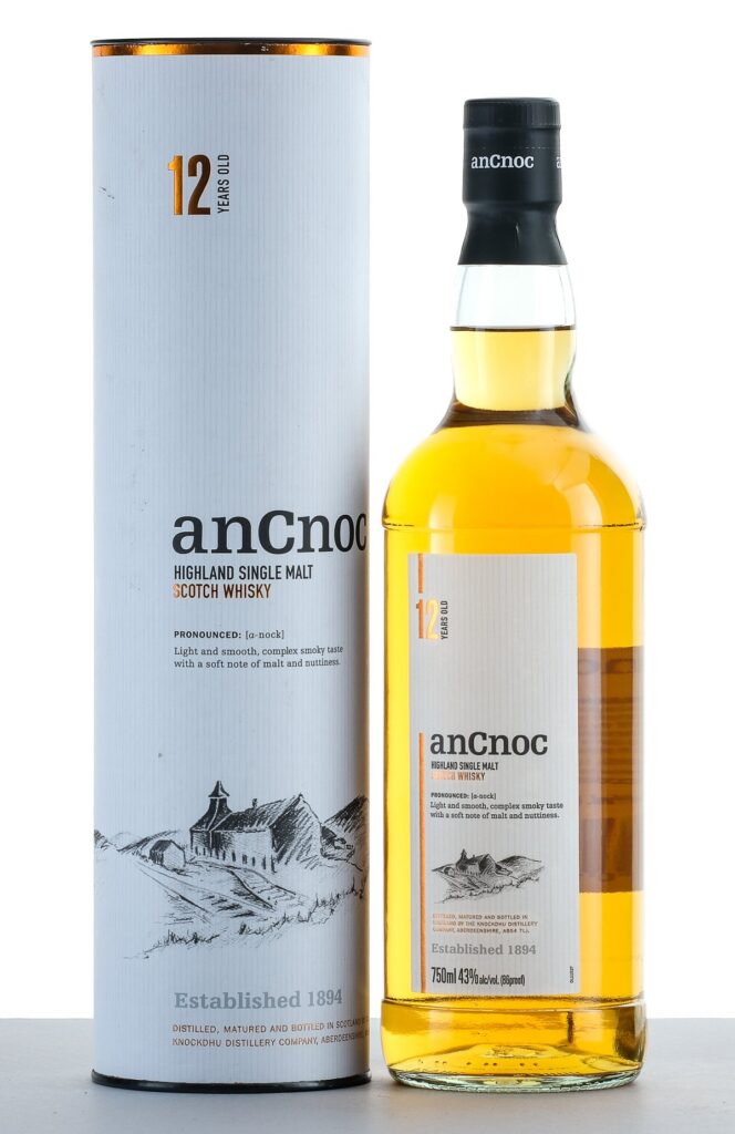 anCnoc 12 Year Old Highland Single Malt Scotch Whisky