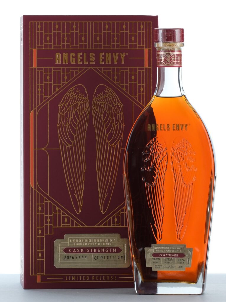 Angel's Envy Cask Strength Kentucky Straight Bourbon Whiskey 2026 Year 13th Edition