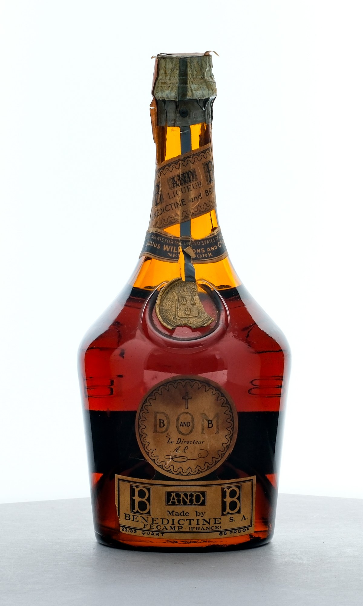 B and B Bénédictine Liqueur