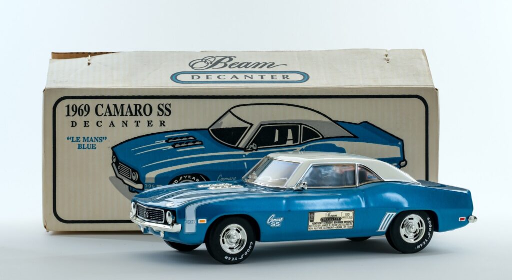 Beam's 1969 Camaro SS Decanter 100 Month Straight Bourbon