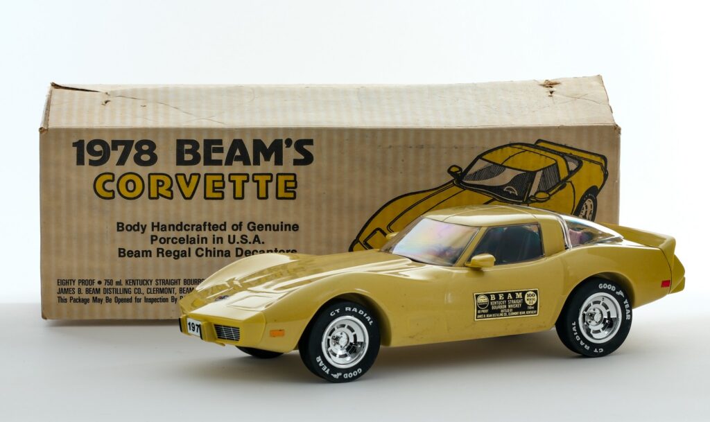 Beam's 1978 Corvette Decanter 100 Month Straight Bourbon