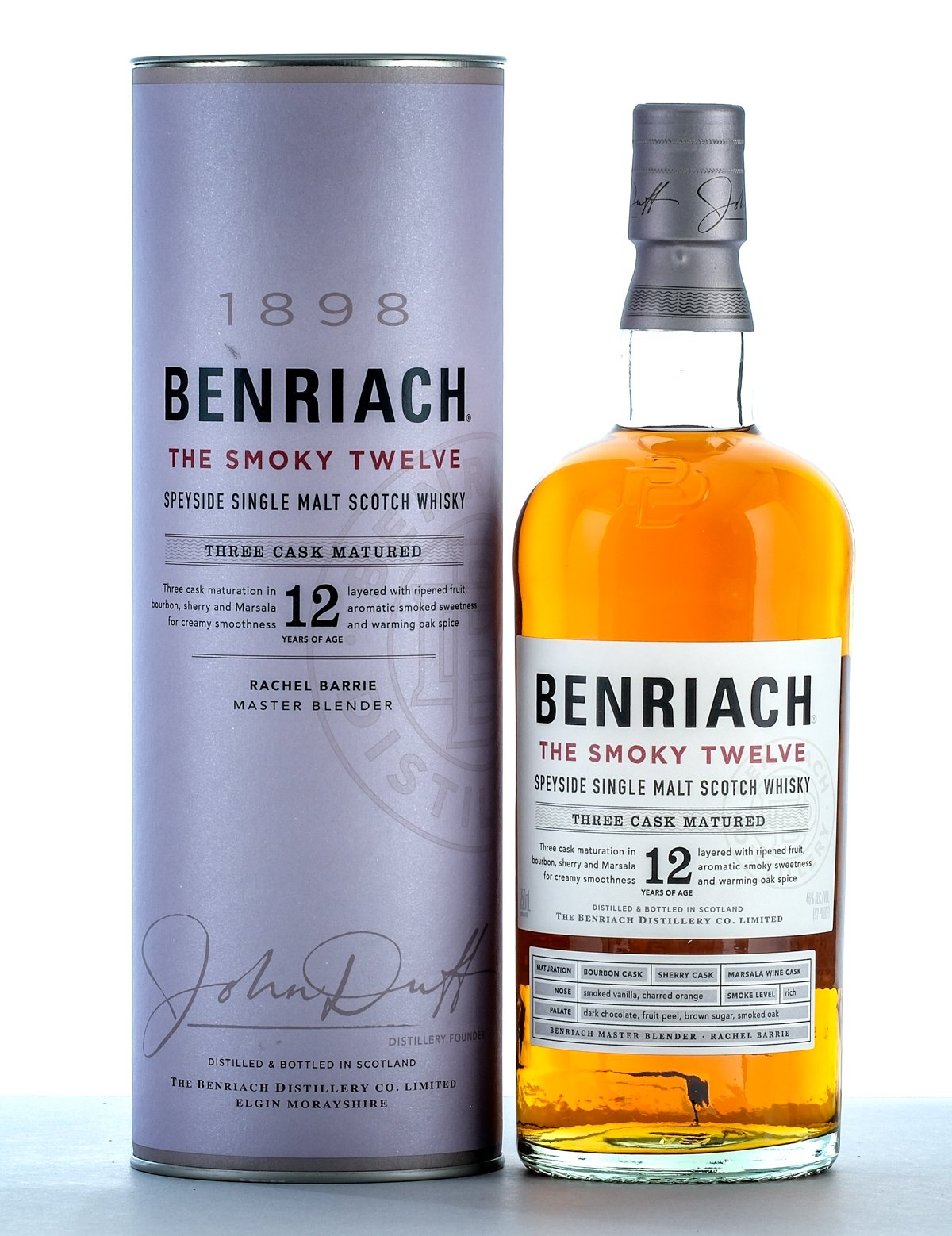 BenRiach The Smoky Twelve 12 Year Old Speyside Single Malt Scotch Whisky