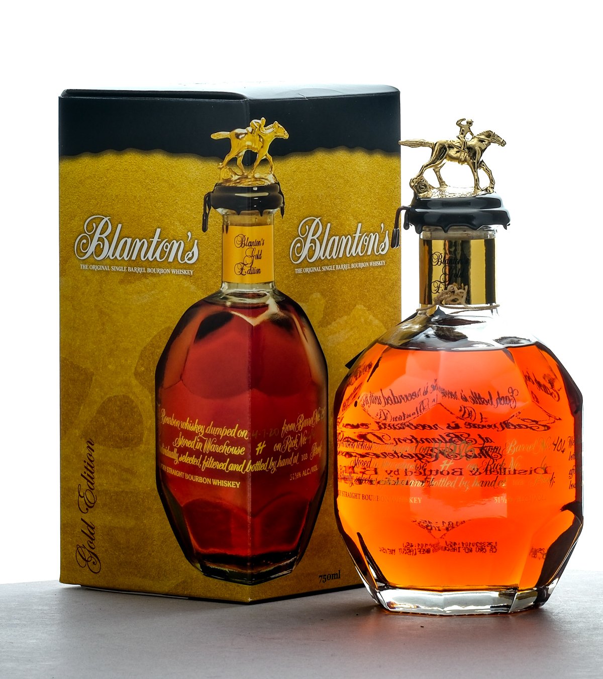 Blanton's Gold Edition Sazerac Single Barrel Select Bourbon 2025