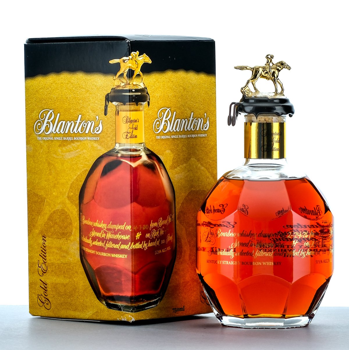 Blanton's Gold Edition Single Barrel Bourbon Whiskey