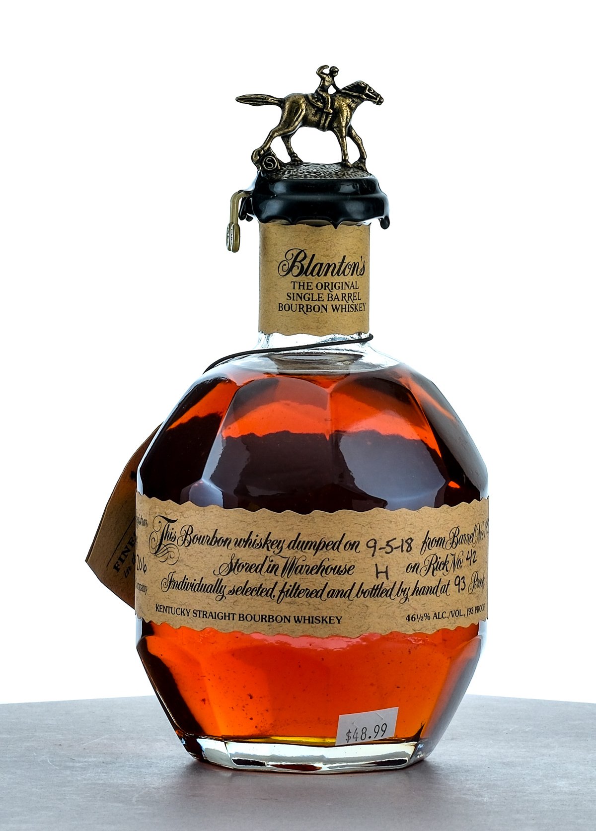 Blanton's The Original Single Barrel Bourbon Whiskey