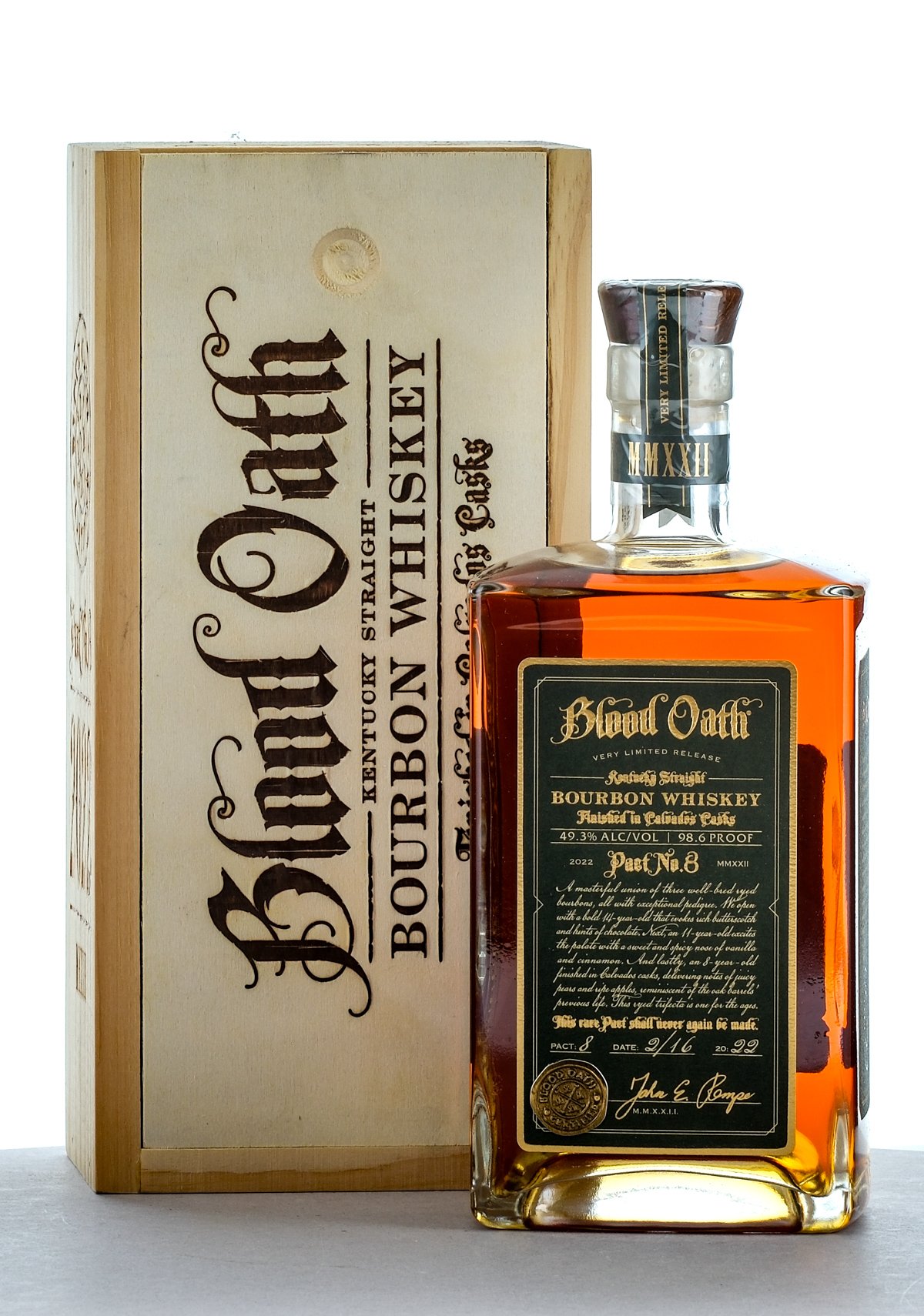 Blood Oath Pact No. 8 Bourbon Whiskey