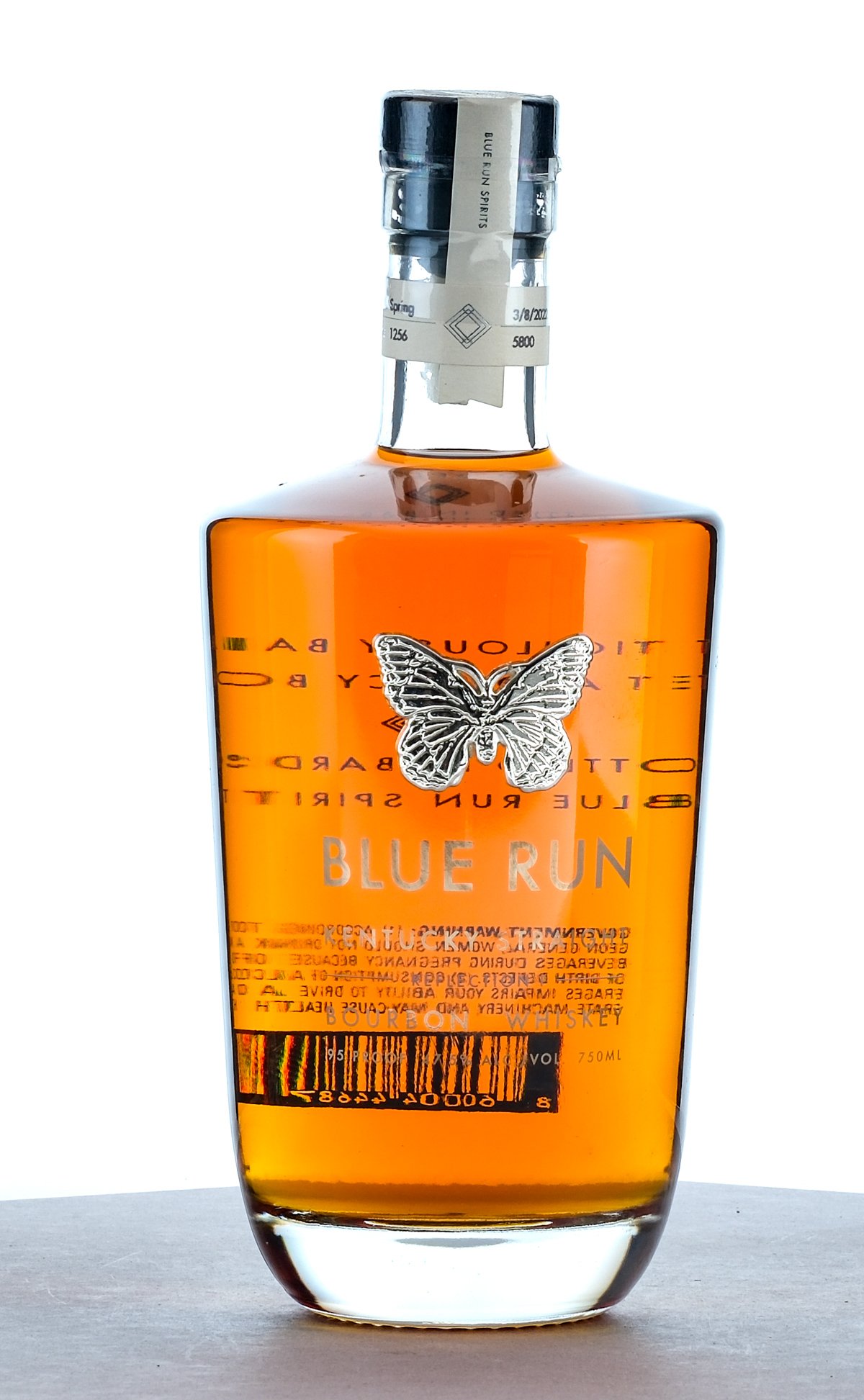 Blue Run Kentucky Straight Bourbon Whiskey Reflection 1