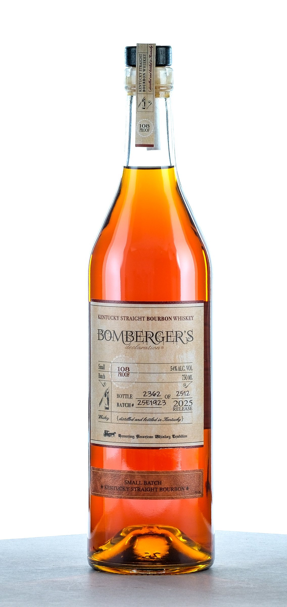 Bomberger's Declaration Kentucky Straight Bourbon Whiskey
