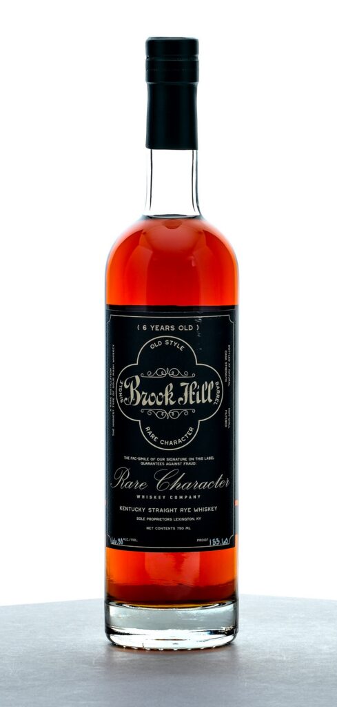 Brook Hill 6 Years Old Kentucky Straight Rye Whiskey