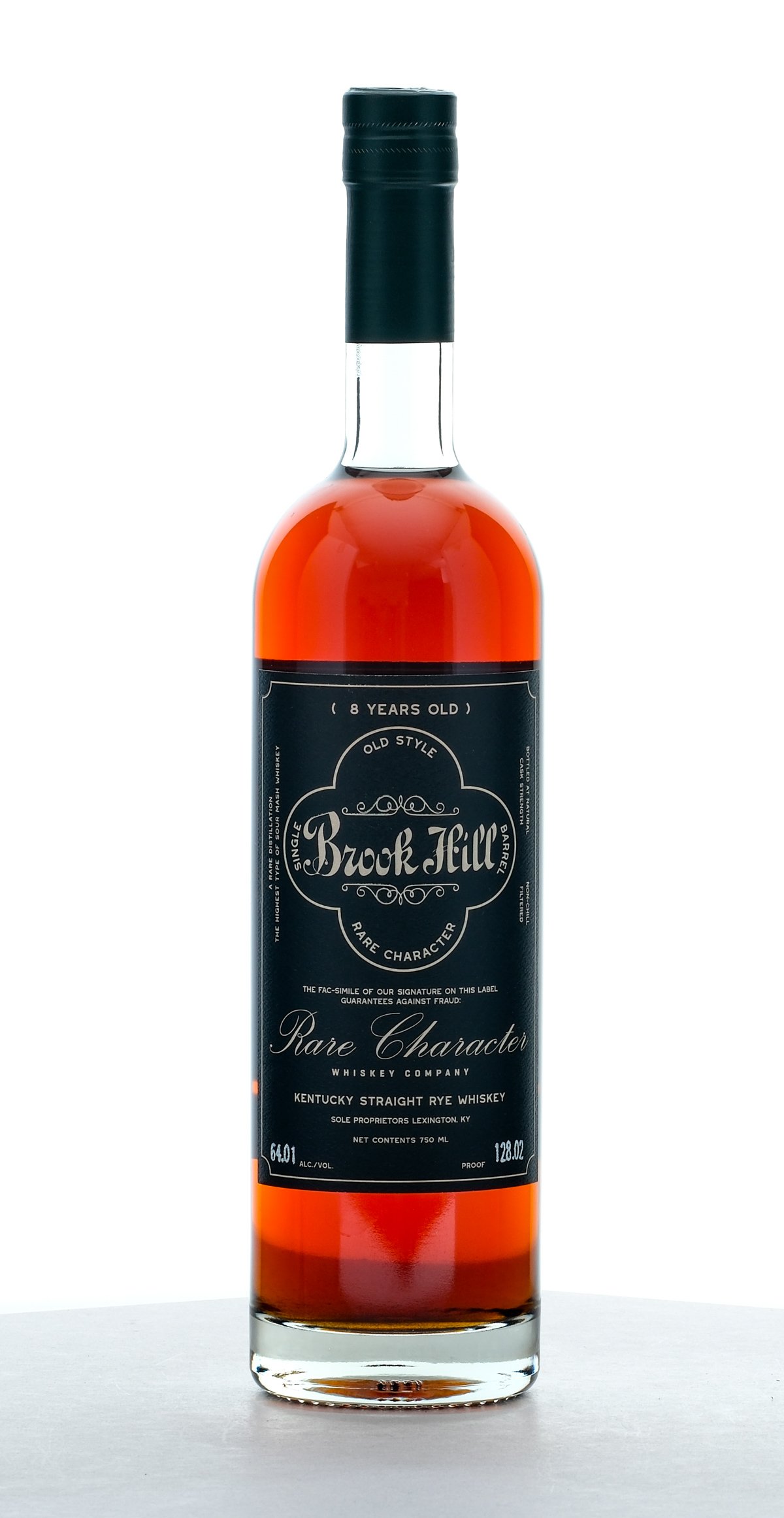 Brook Hill Old Style 8 Years Old Kentucky Straight Rye Whiskey
