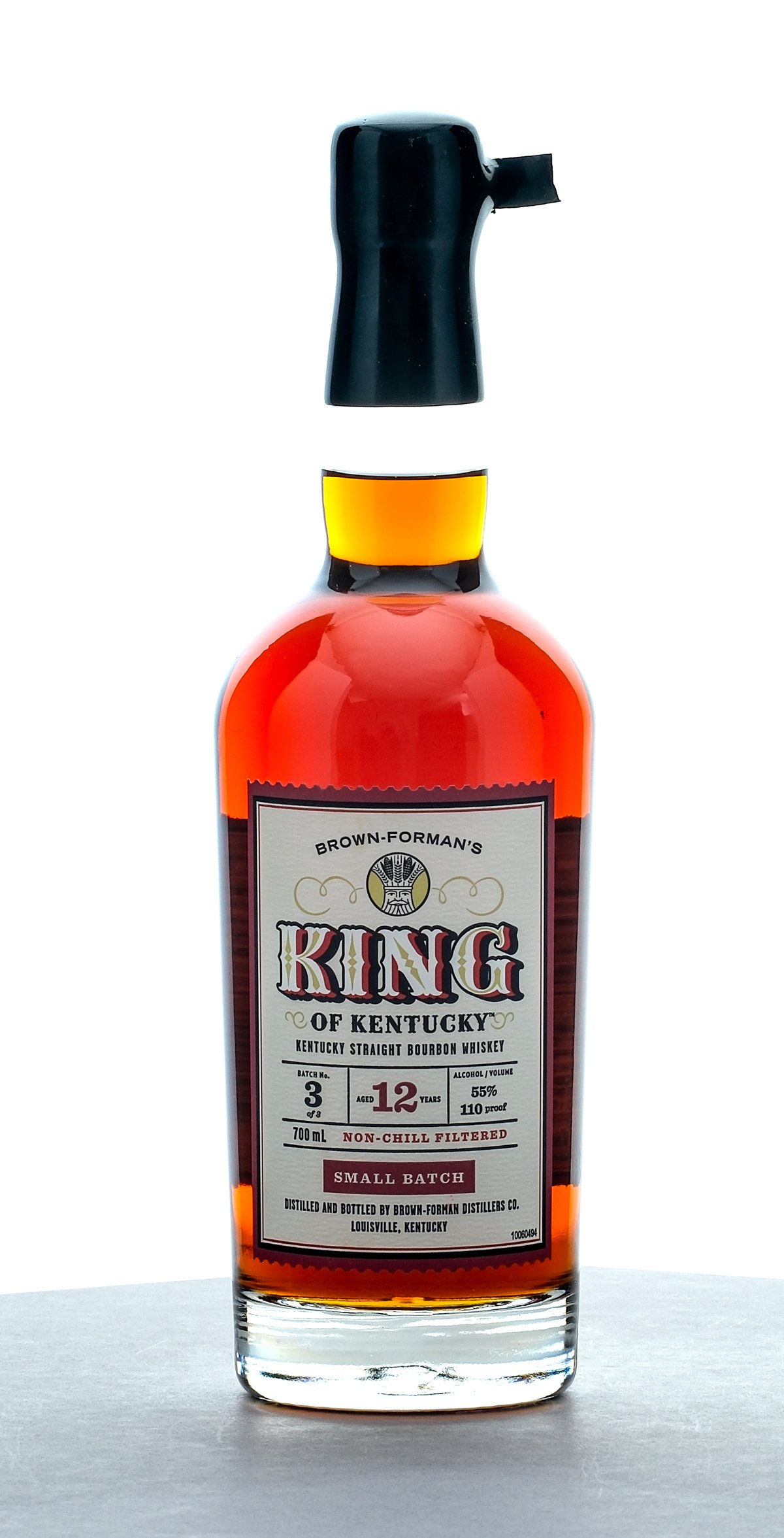 Brown-Forman's King of Kentucky Kentucky Straight Bourbon Whiskey 12 Year Old Batch No. 3