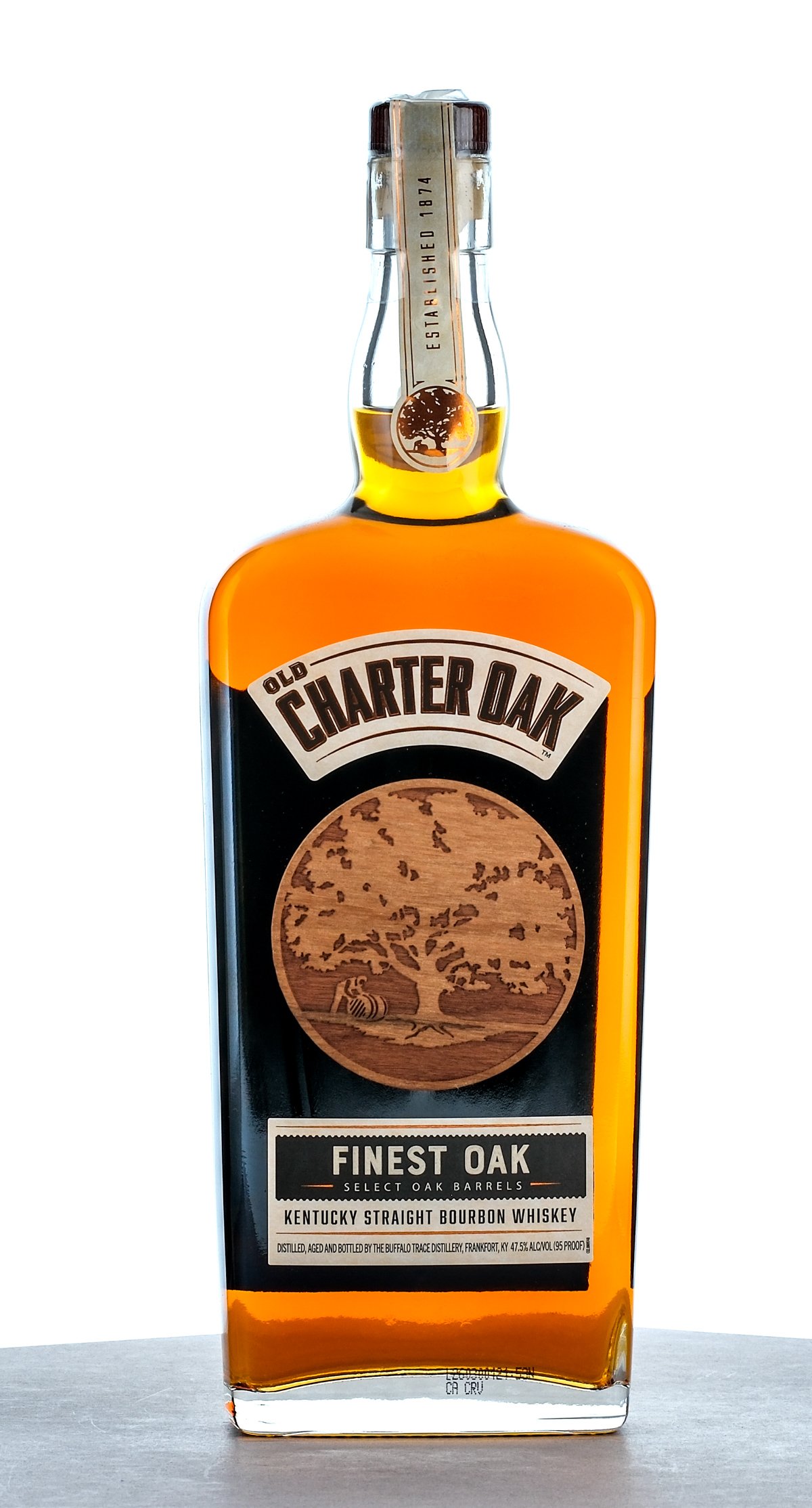 (Buy Back) Old Charter Oak Finest Oak Kentucky Straight Bourbon Whiskey