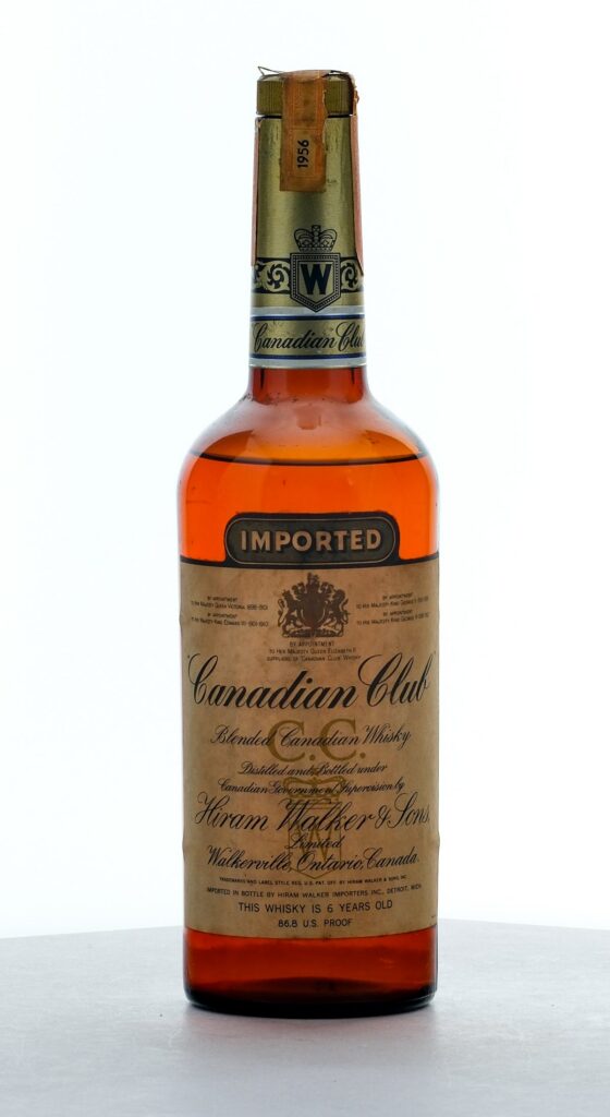 Canadian Club 6 Year Old Blended Canadian Whisky 86.8 Proof