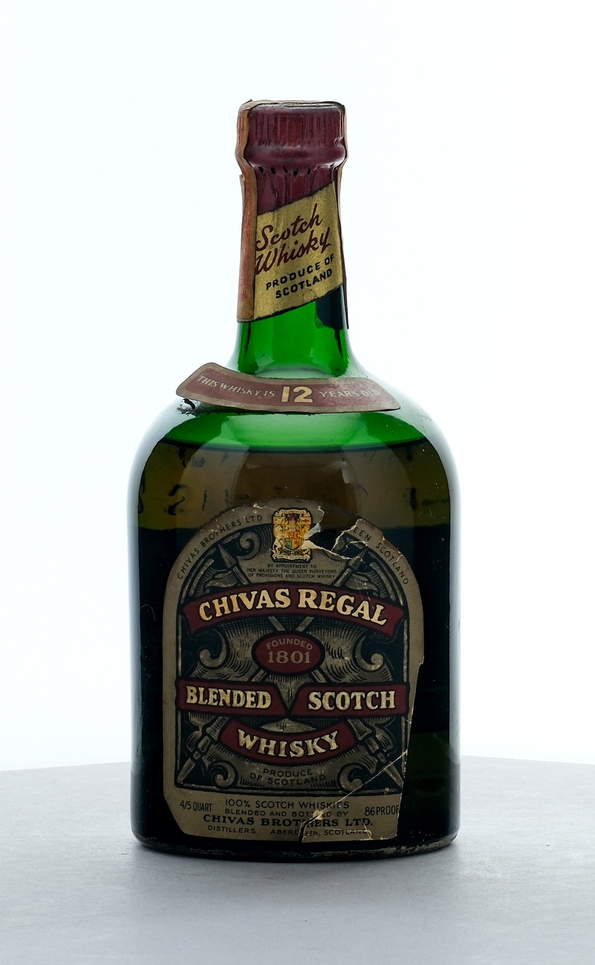 Chivas Regal 12 Year Old Blended Scotch Whisky