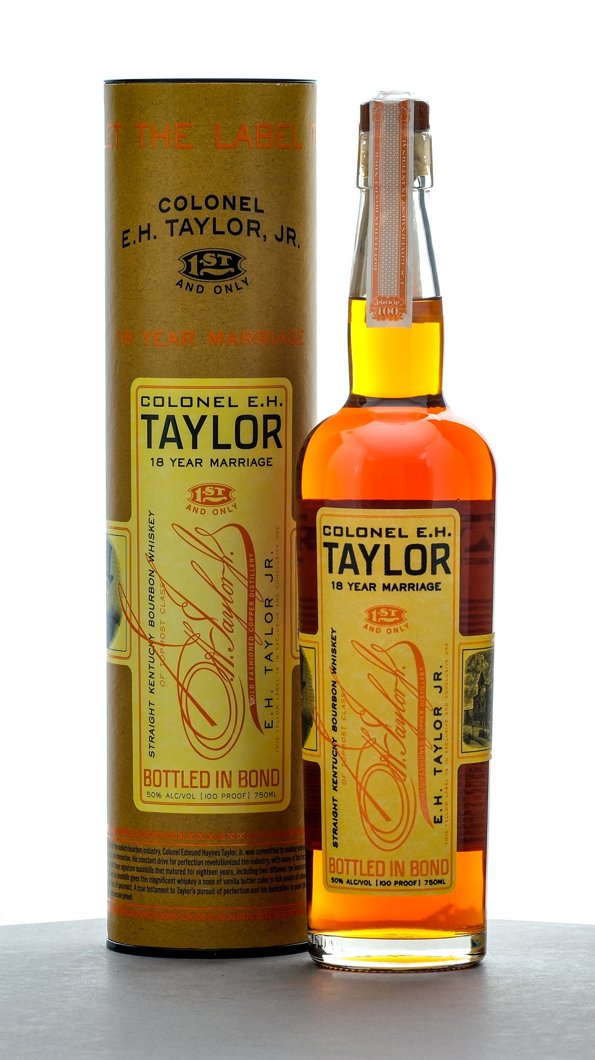 Colonel E.H. Taylor, Jr. 18 Year Marriage Bottled in Bond Bourbon 2020