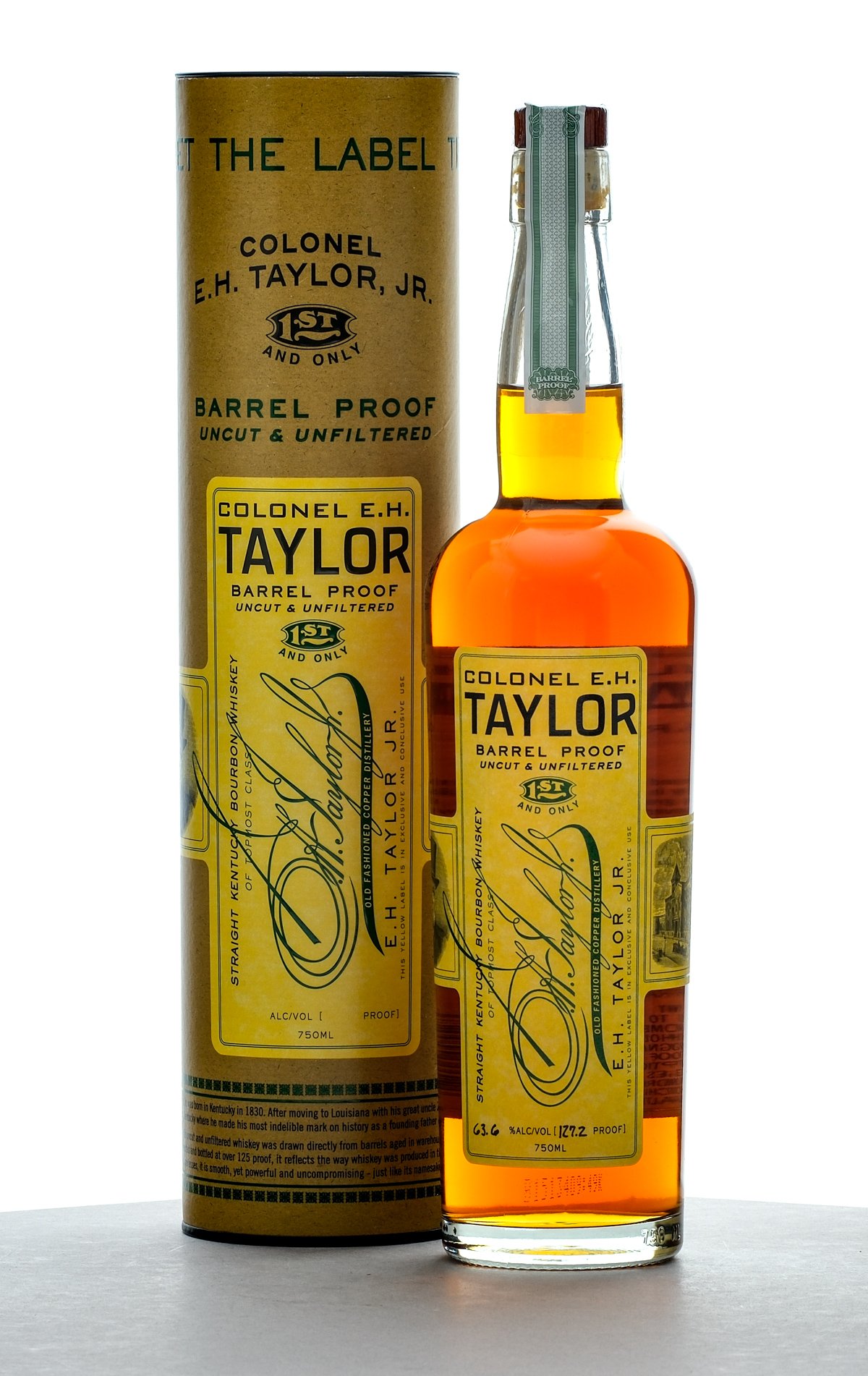 Colonel E.H. Taylor, Jr. Barrel Proof Bourbon Whiskey 2015 Batch 4